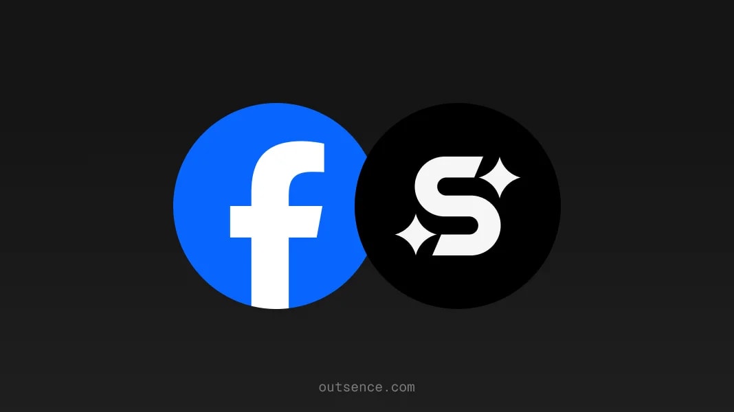 Two Facebook-style profile picture versions from one photo, with one feeling more formal and one feeling more socially natural