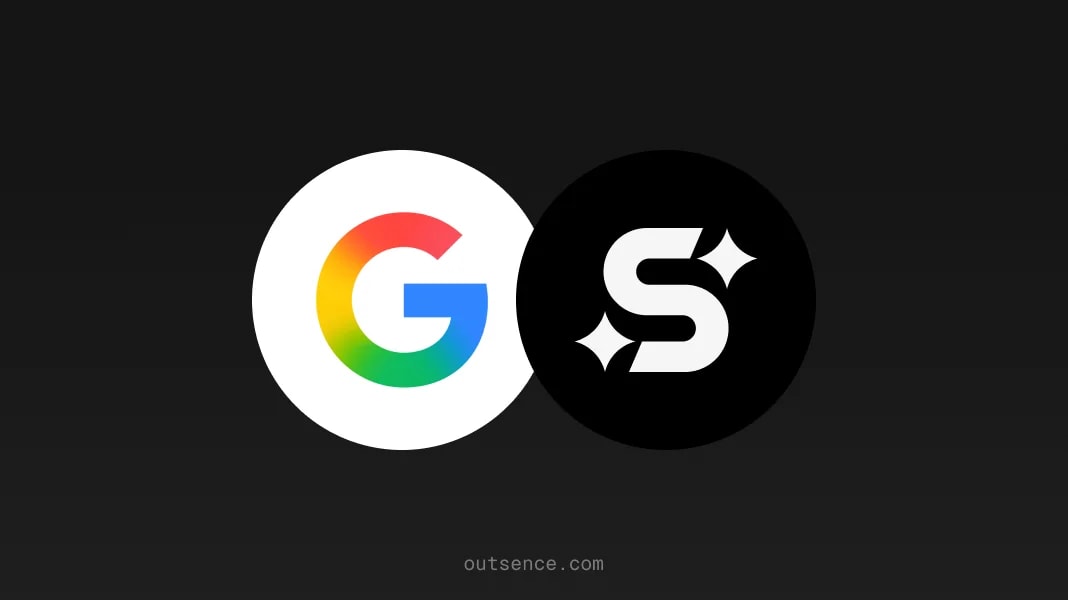Two Google Account-style profile picture versions from one photo, with one appearing more broadly usable across Google services