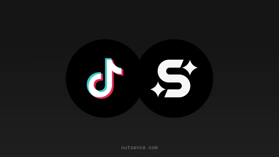 Two TikTok-style profile picture versions from one selfie, with one softer and one tighter and more expressive for creator visibility