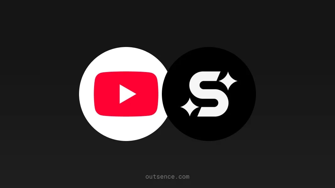 Two YouTube-style channel icon options from one photo, with one reading like a portrait and the other reading like a clearer channel identity
